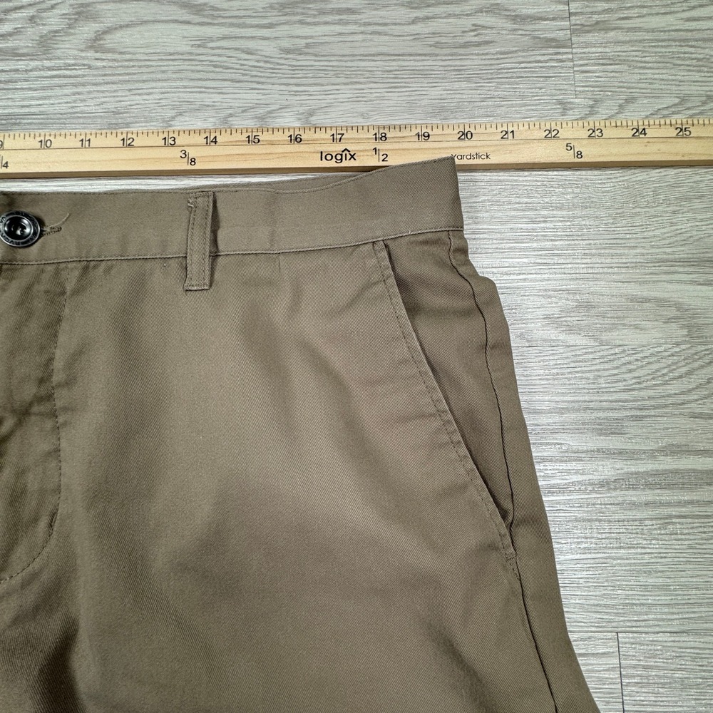 RVCA Men's Chino Pants Week-End Stretch Khaki Tan 38 Straight Leg Casual - Picture 6 of 10
